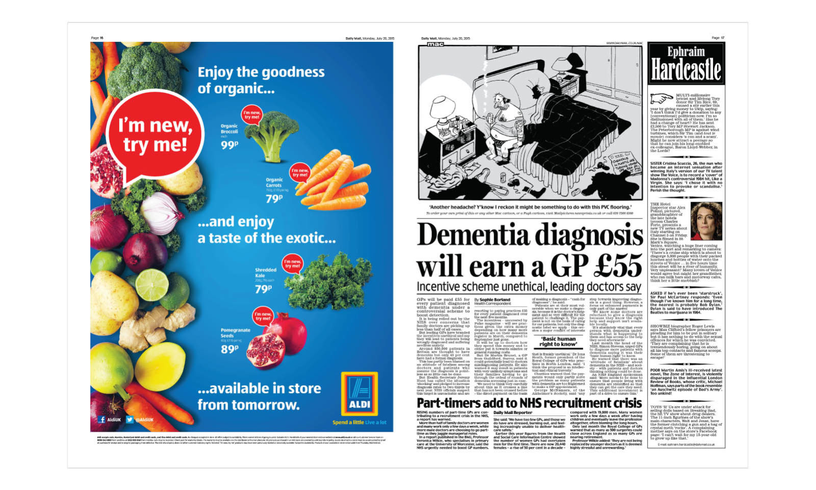 Newspaper Advertisements Examples