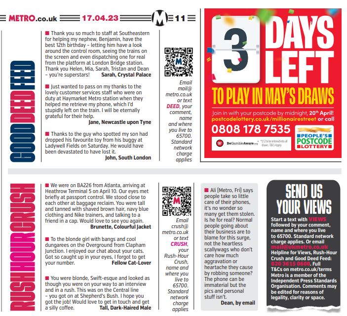 Mail Metro Media launches exclusive partnership with People’s Postcode ...
