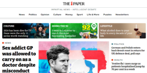 A new look for The i Paper! - Mail Metro Media